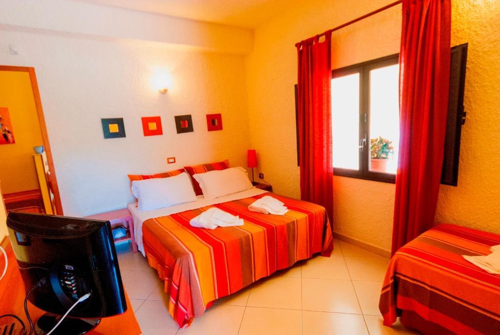 Villa Sunset B&B/Apartments Fontane Bianche Rum bild